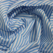 Ткань для рубашки добби, окрашенная 100% хлопковой пряжей с набивным рисунком